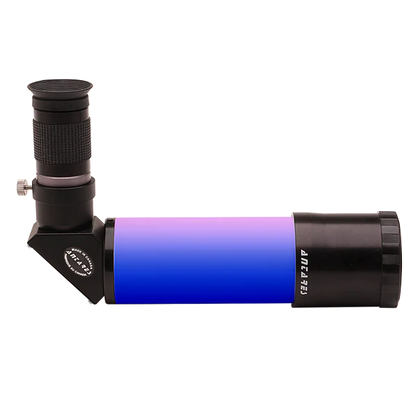 Antares 7x50 Right Angle Finderscope - Black
