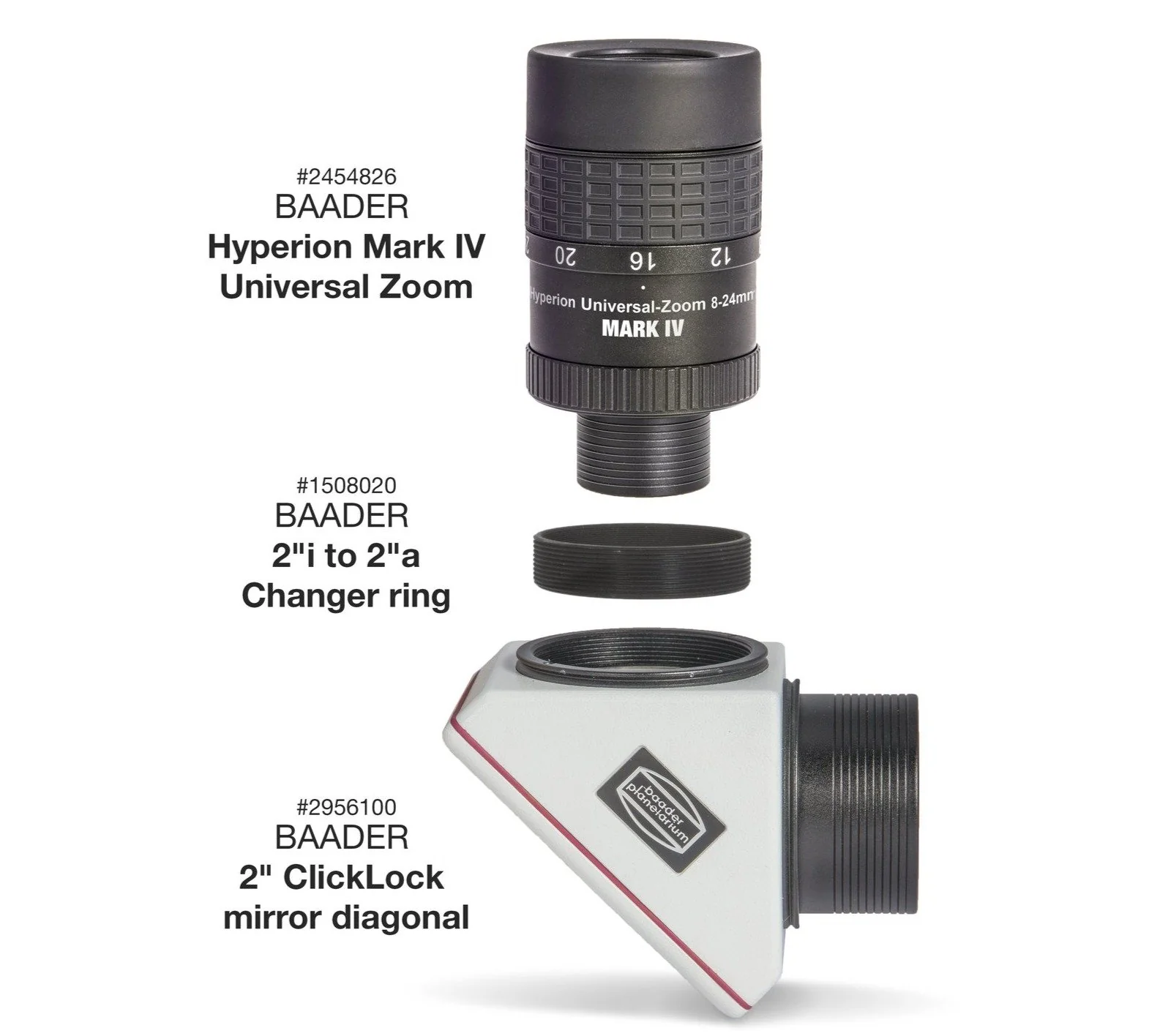 Baader ClickLock Diagonal Mirror - 2" - Image 3