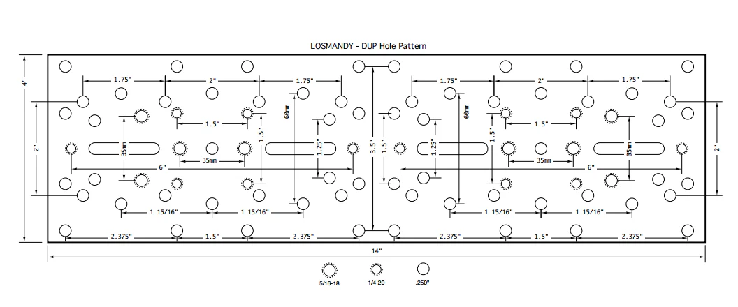 Losmandy 14" Universal Dovetail - D-Style - Image 3